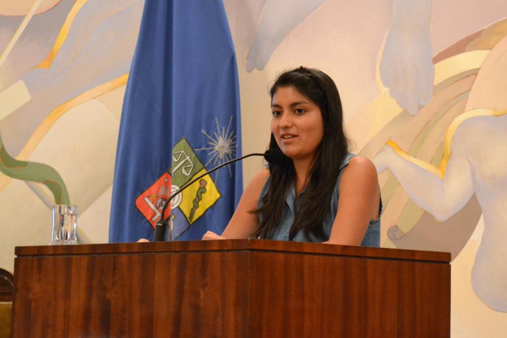 Camila Rojas, Presidenta de la FECH.