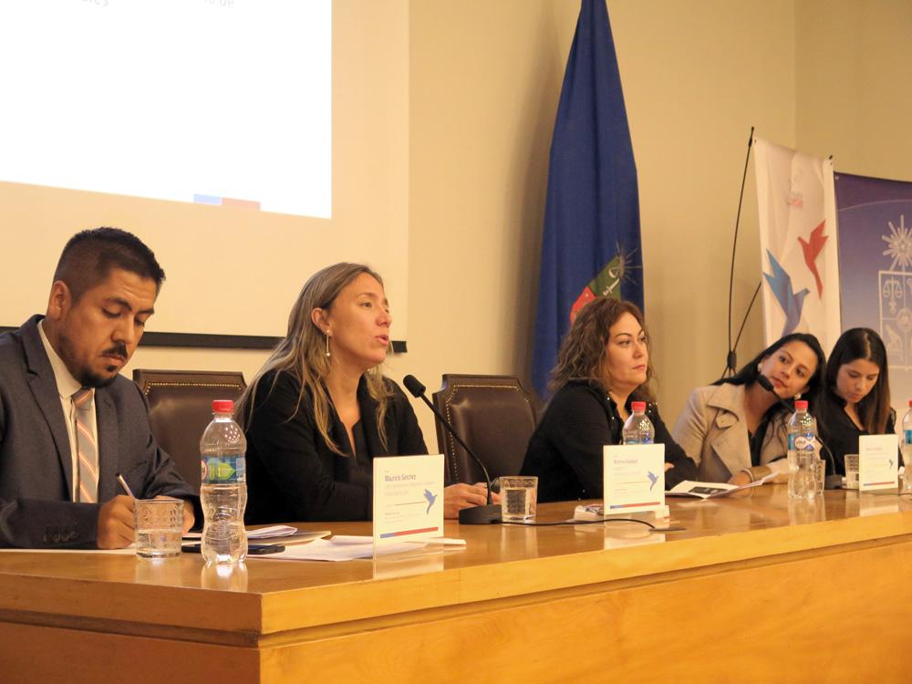 El seminario contó con la participación de representantes de las 10 comunas de la Región Metropolitana que fueron priorizadas en la aplicación piloto del programa Volver a Empezar.