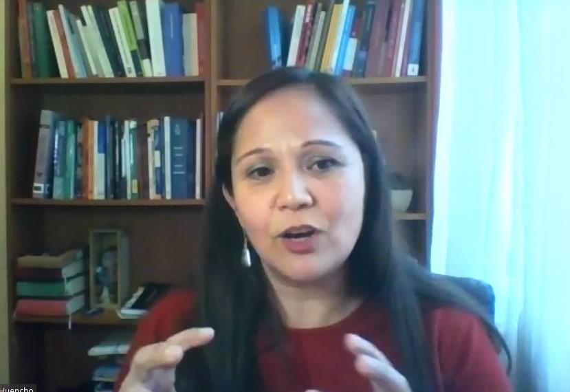 Profesora Figueroa Huencho expone sobre política pública indígena