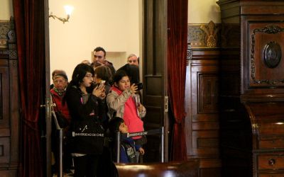 Más de 15 mil personas visitaron dependencias de la Casa de Bello en un nuevo Día del Patrimonio